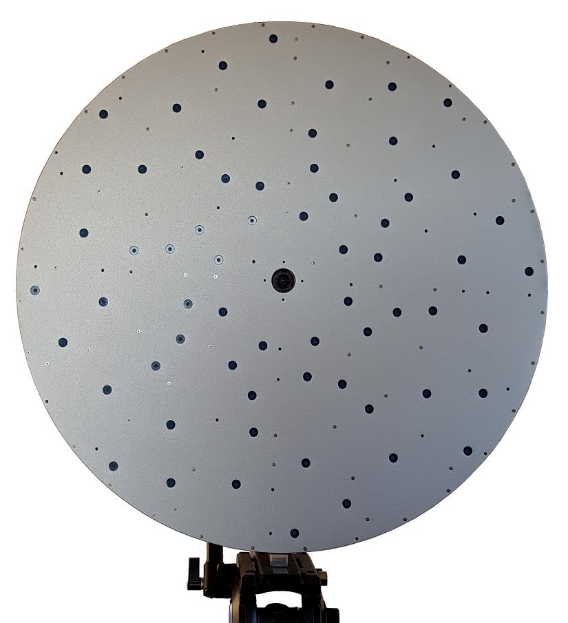 ViewNoise MA64UB530R6 64-microphone acoustic camera array